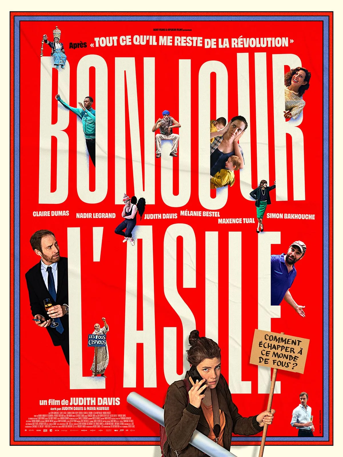 Bonjour l'asile poster